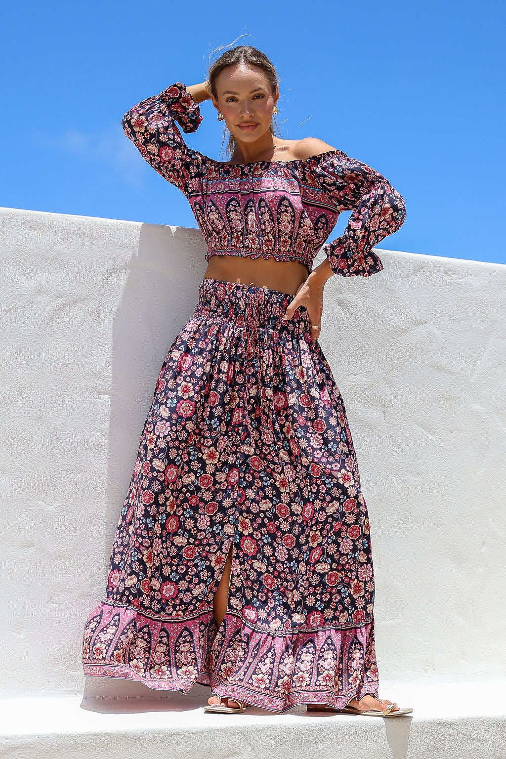 Mystic Bloom Two Piece Set