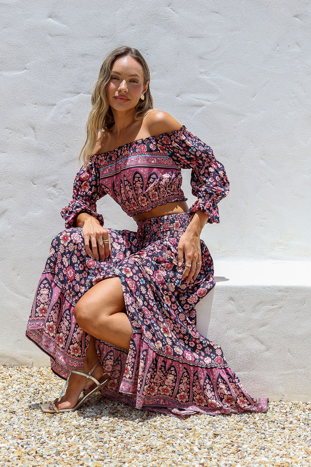 Mystic Bloom Two Piece Set