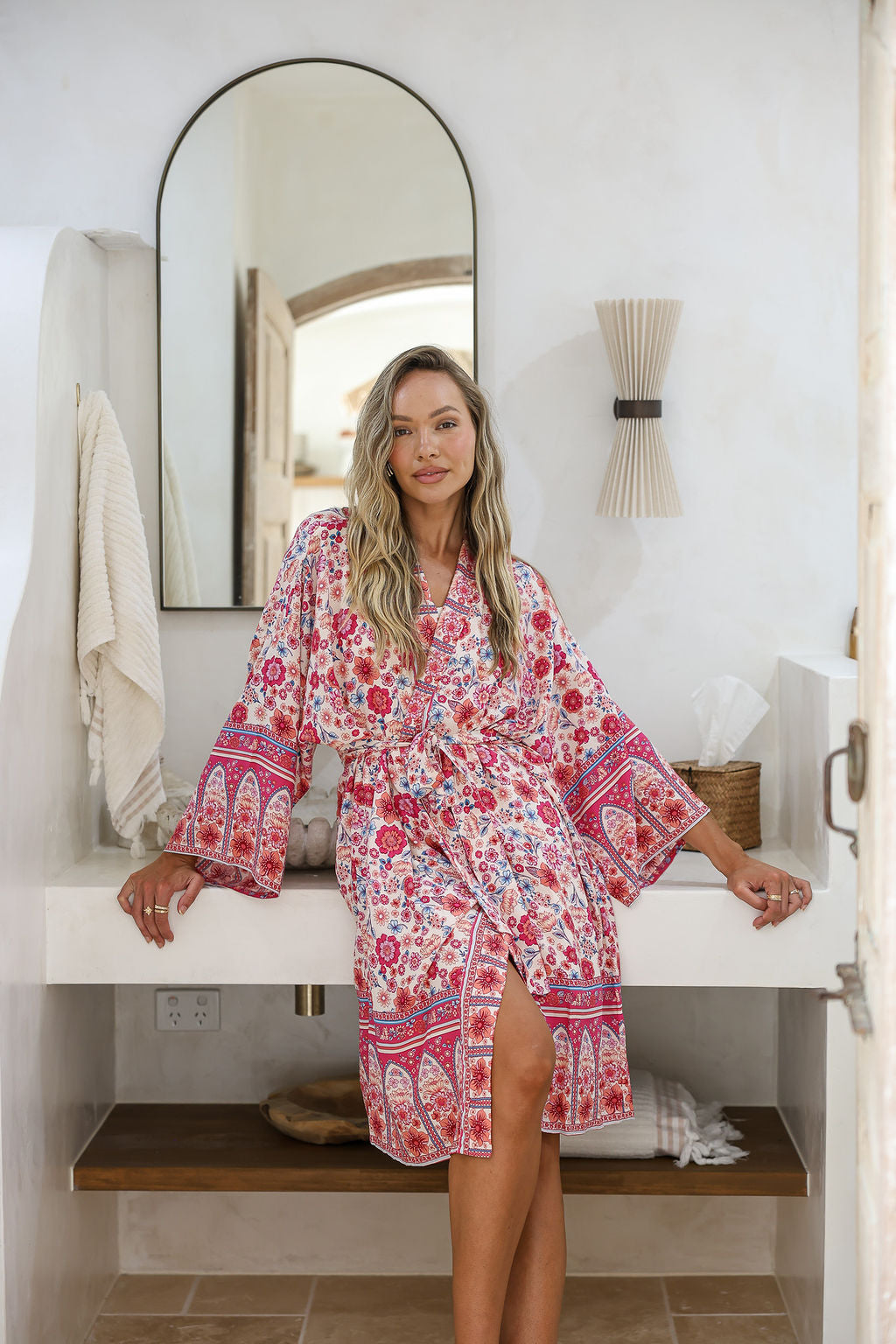 Enchanted Bloom Kimono - Spring Bloom