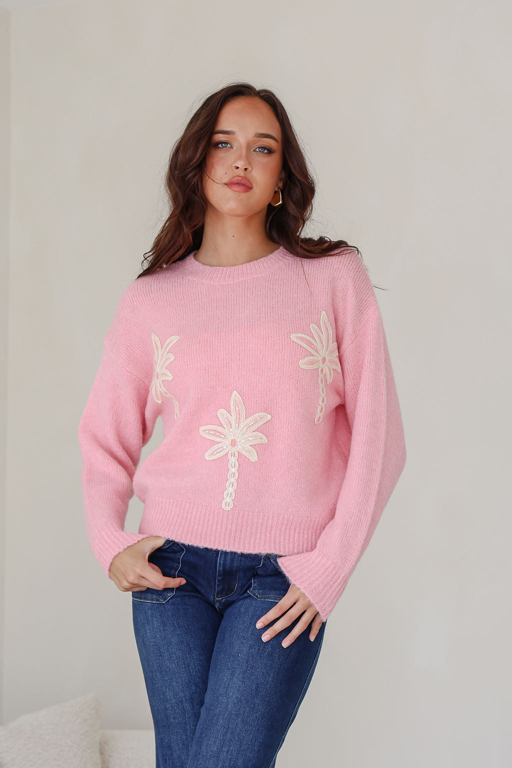 Palm Springs Knit - Pink