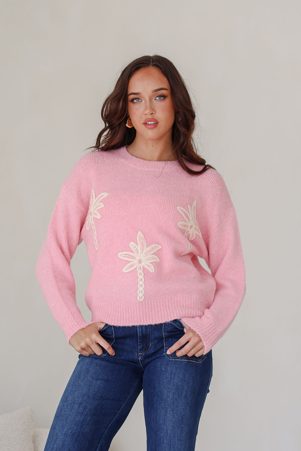 Palm Springs Knit - Pink