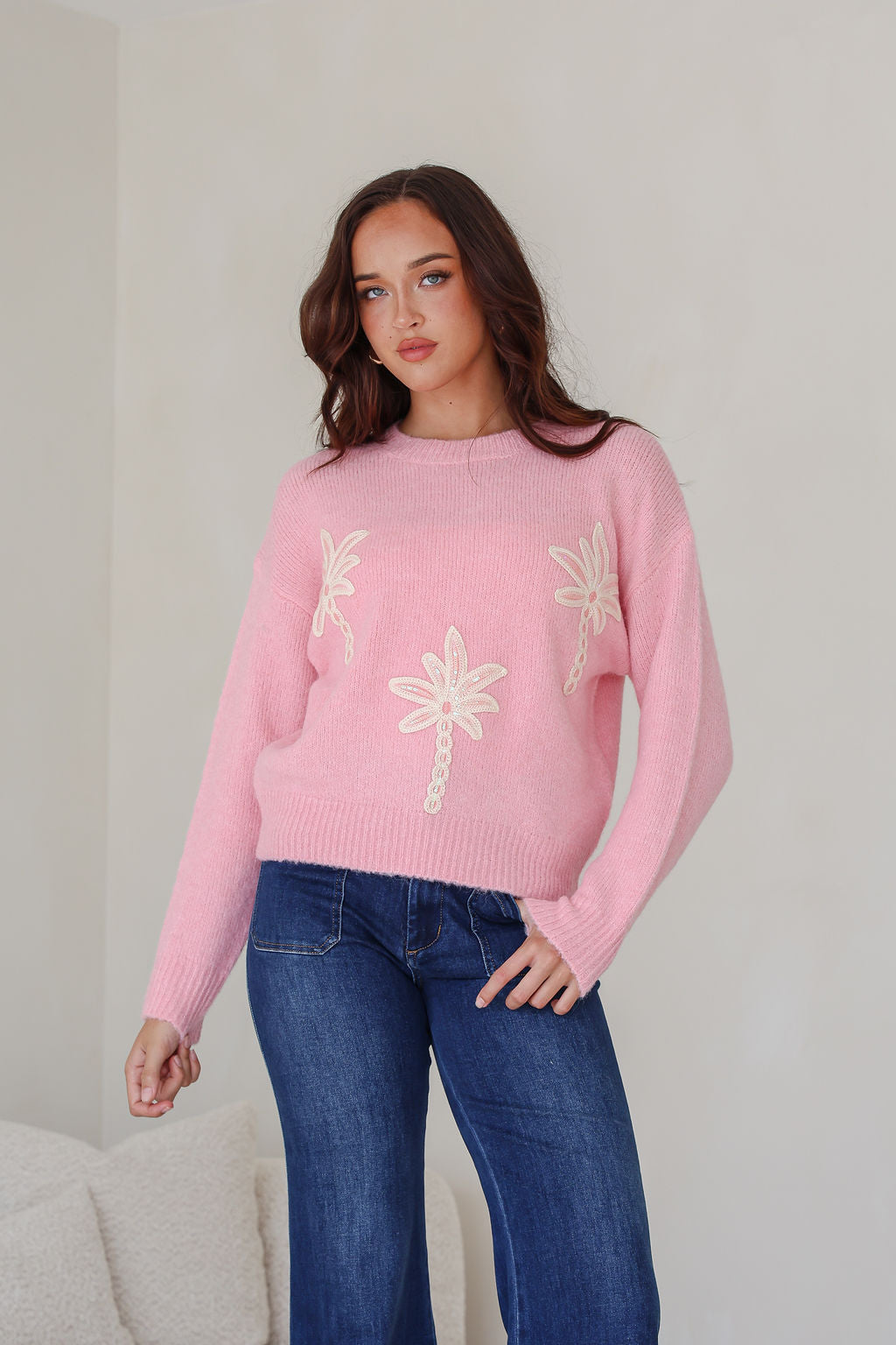 Palm Springs Knit - Pink