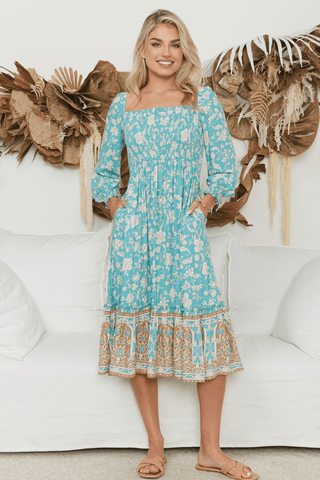 Hosannah Mini Dress - Lapis Lazuli - Preorder