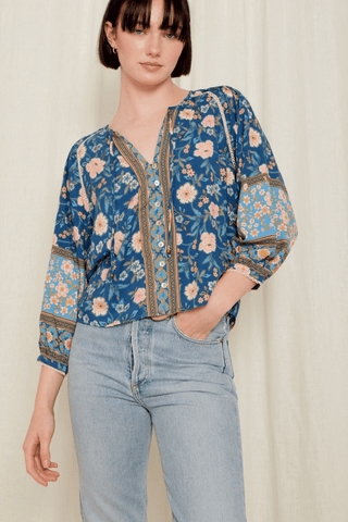 Florence Blouse - Enchanted Blooms