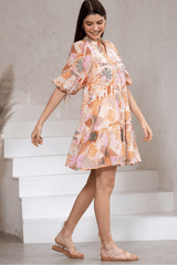 Jenna Mini Dress - Patchwork