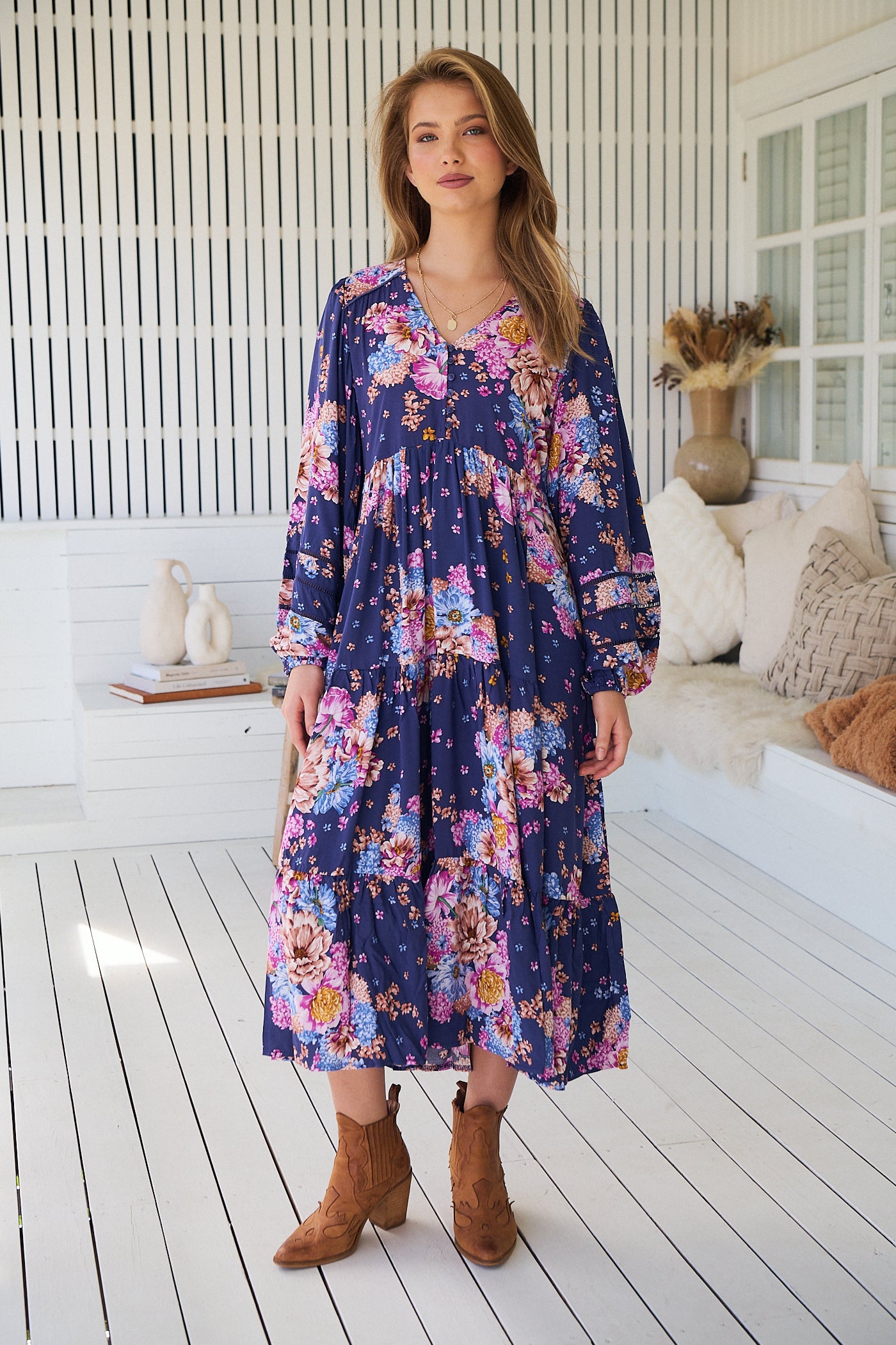 Eve Midi Dress - Wild Whim