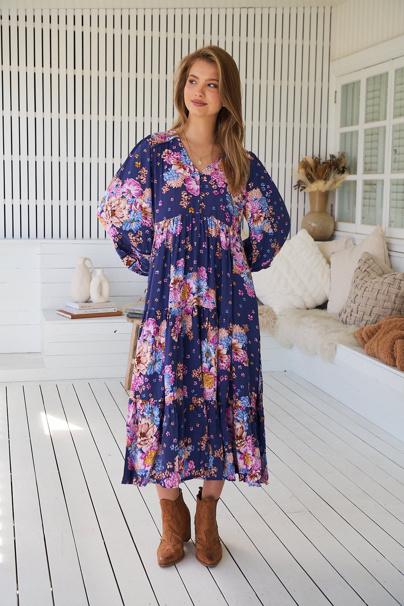 Eve Midi Dress - Wild Whim