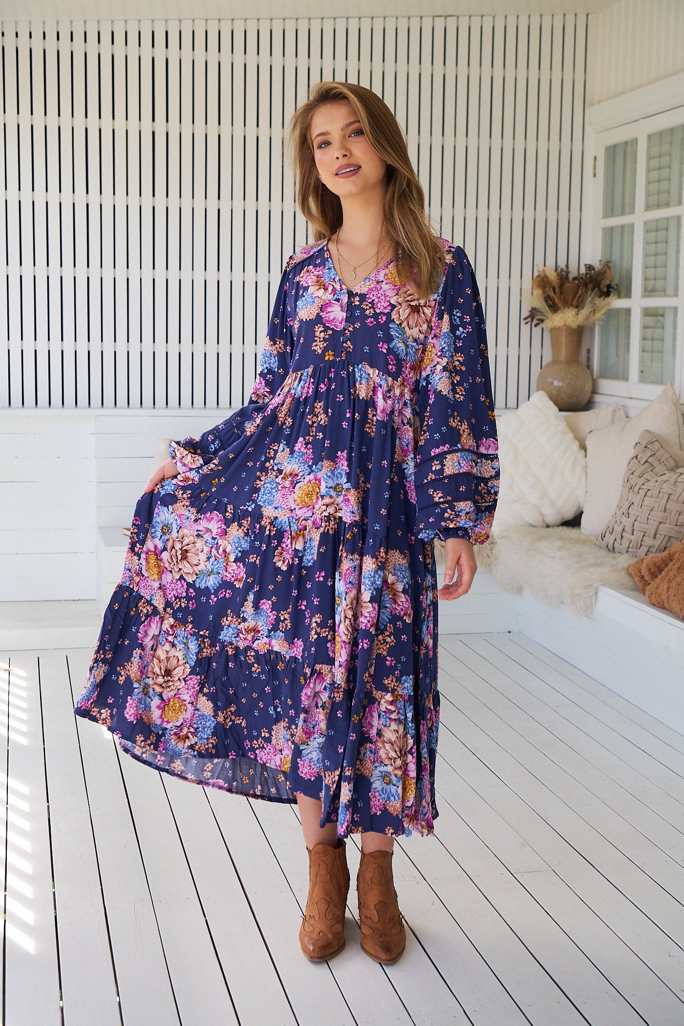 Eve Midi Dress - Wild Whim