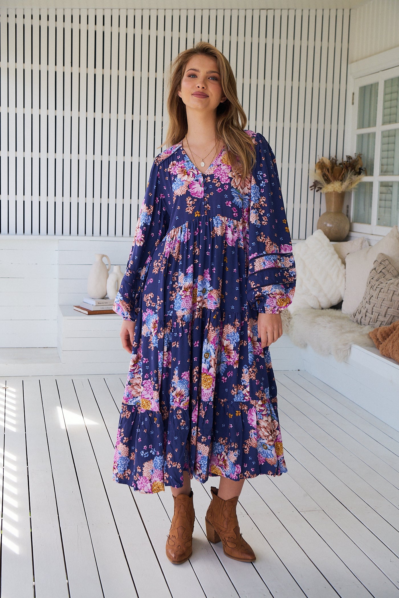 Eve Midi Dress - Wild Whim