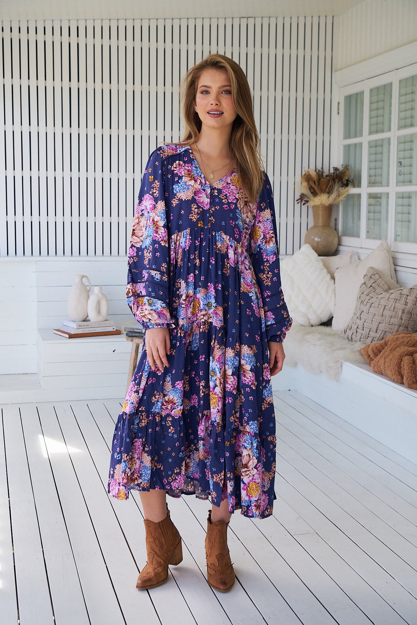 Eve Midi Dress - Wild Whim