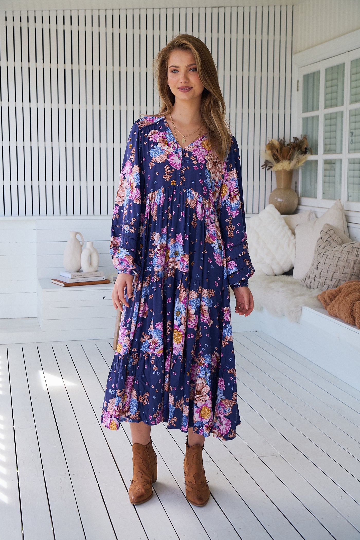 Eve Midi Dress - Wild Whim