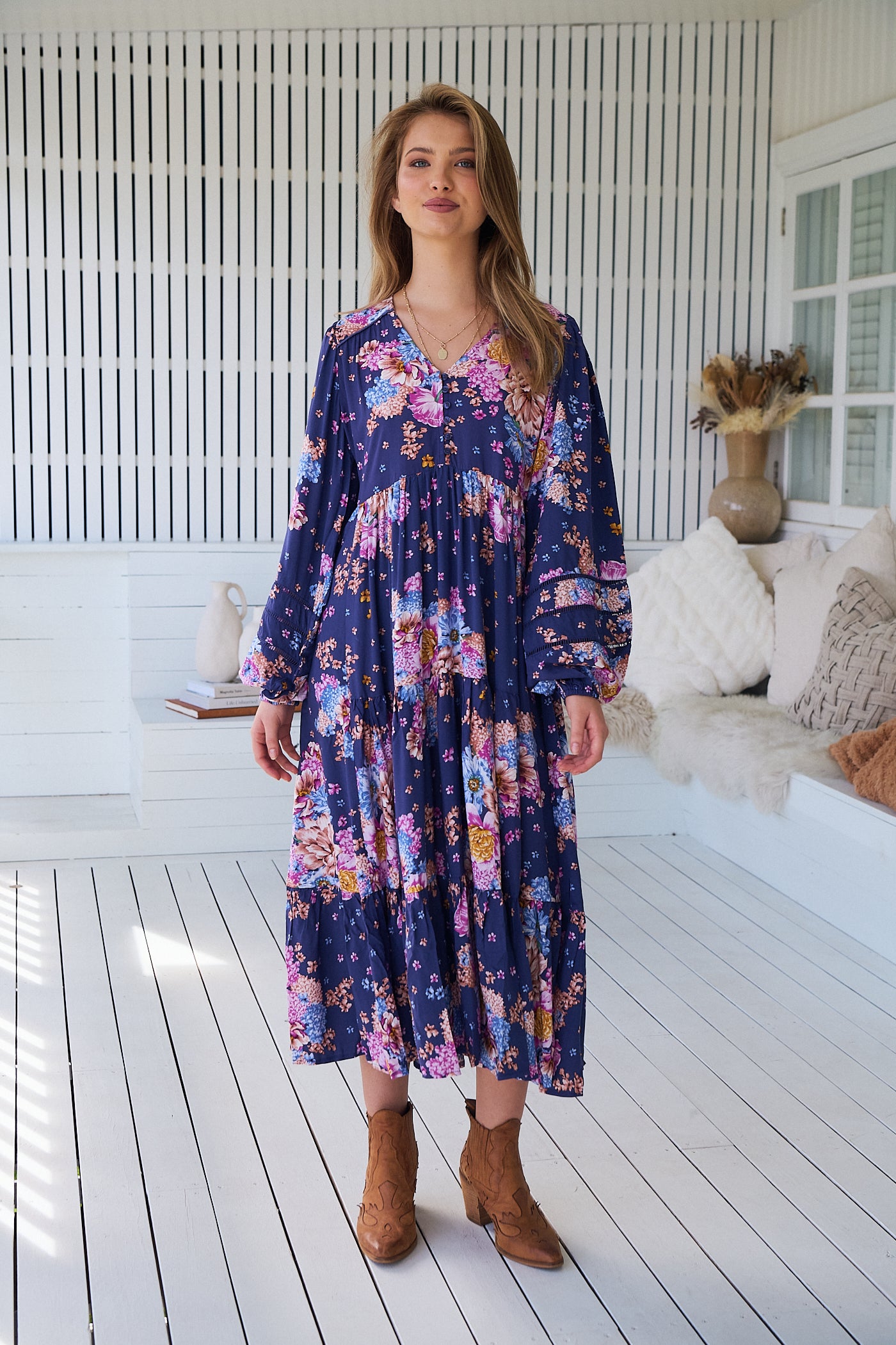 Eve Midi Dress - Wild Whim