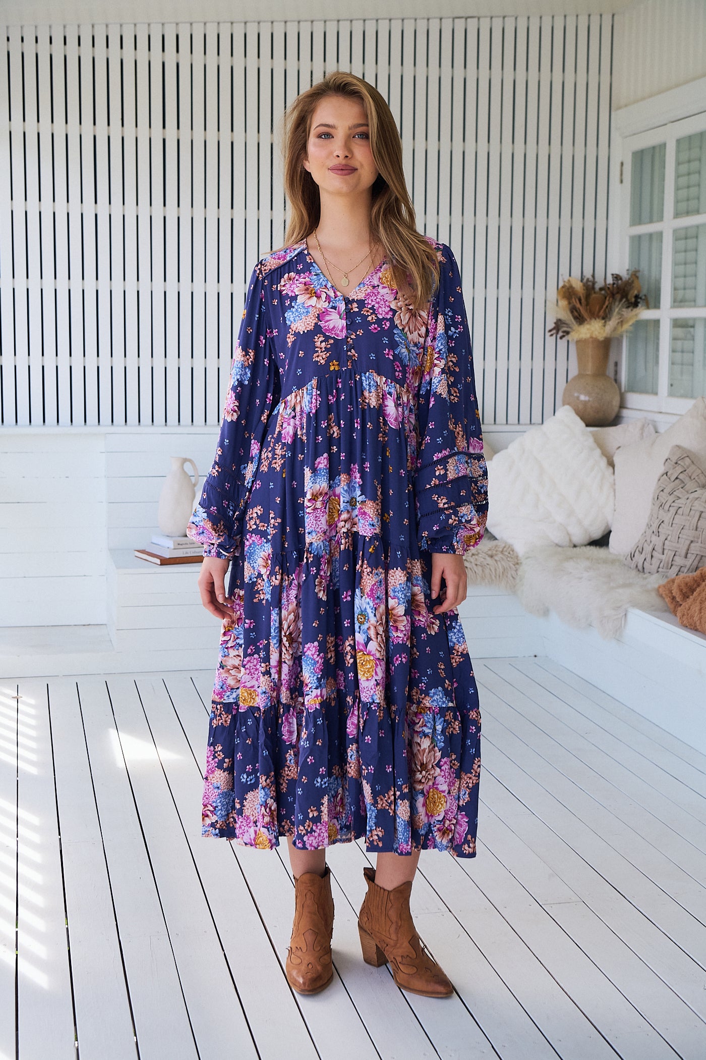 Eve Midi Dress - Wild Whim