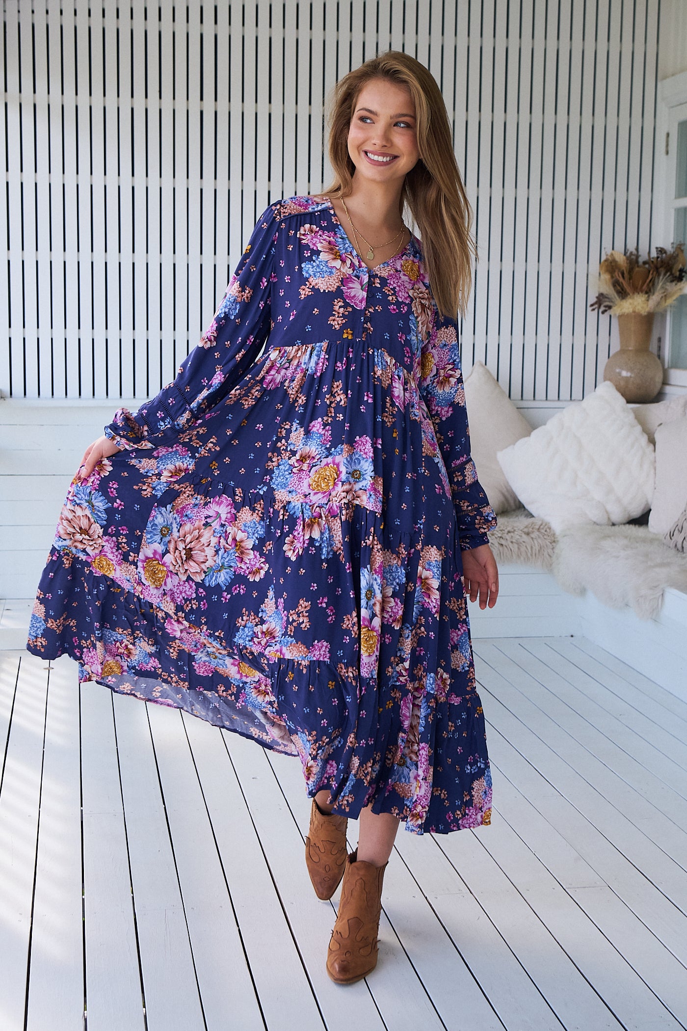 Eve Midi Dress - Wild Whim