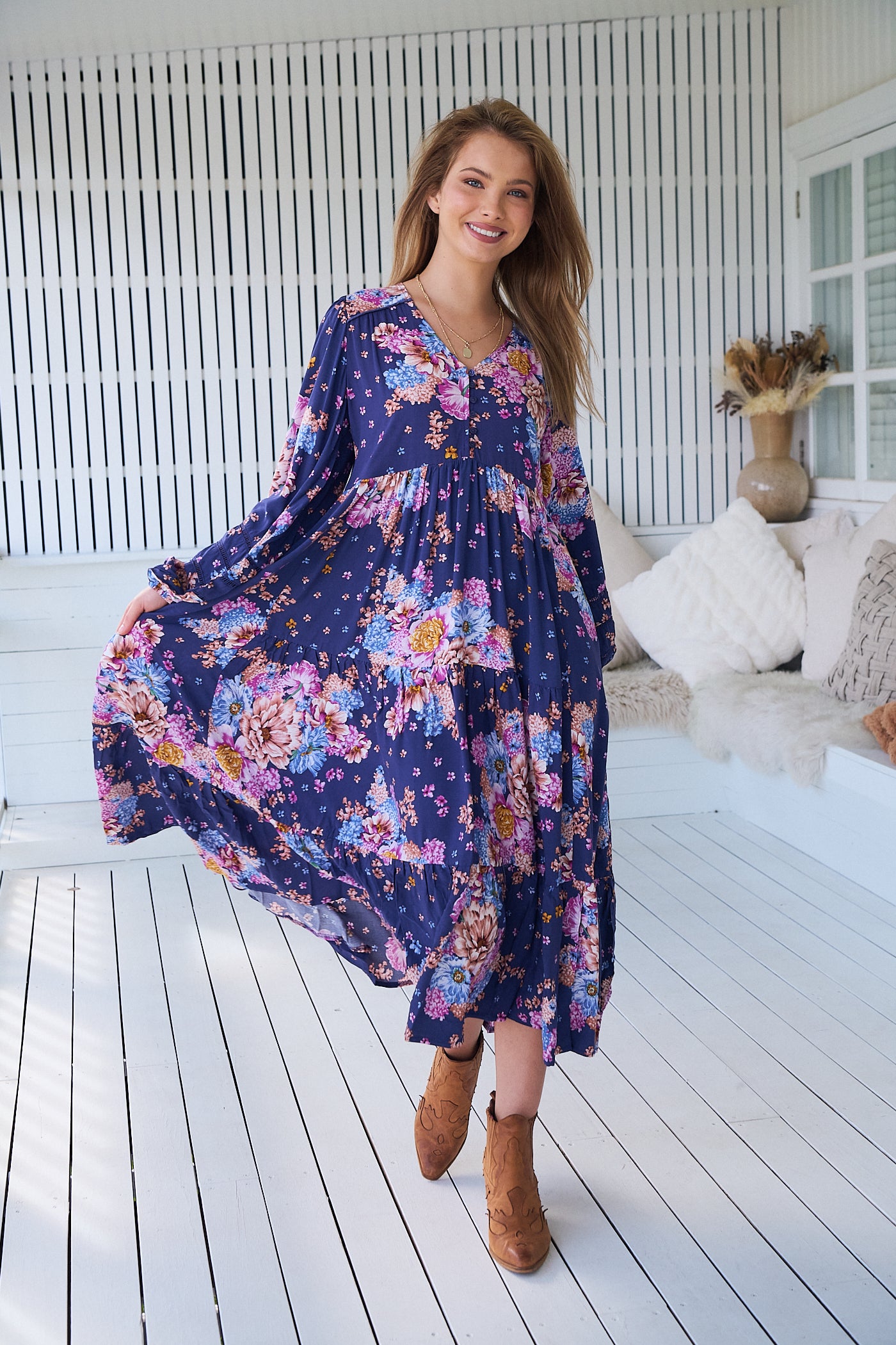 Eve Midi Dress - Wild Whim