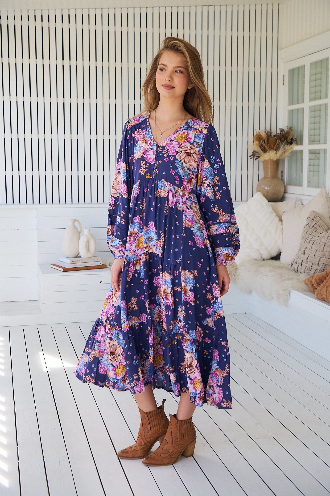 Eve Midi Dress - Wild Whim