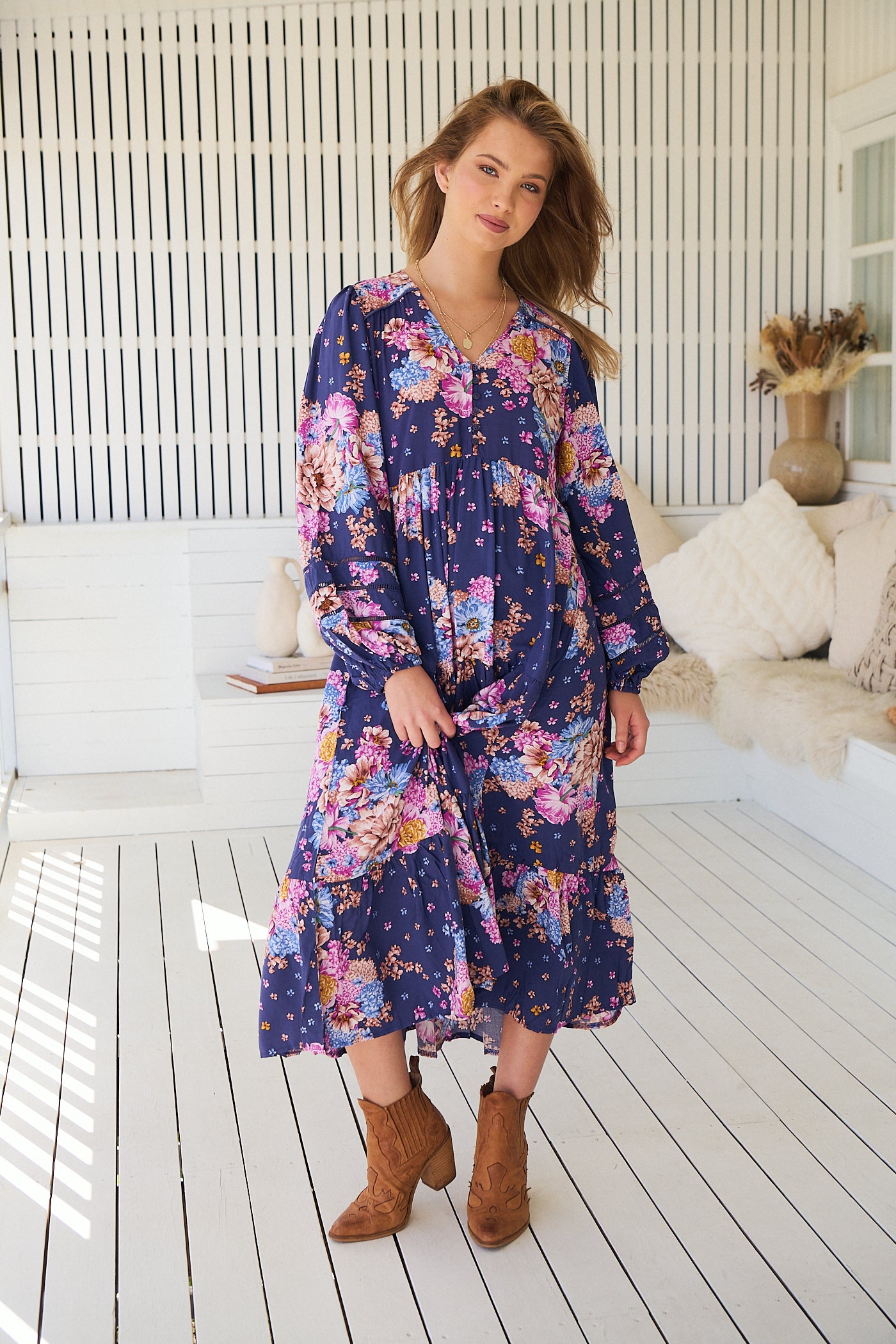 Eve Midi Dress - Wild Whim