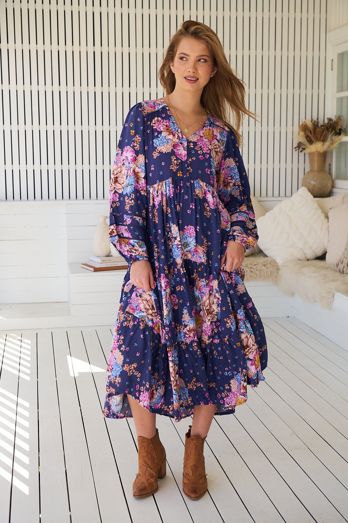 Eve Midi Dress - Wild Whim