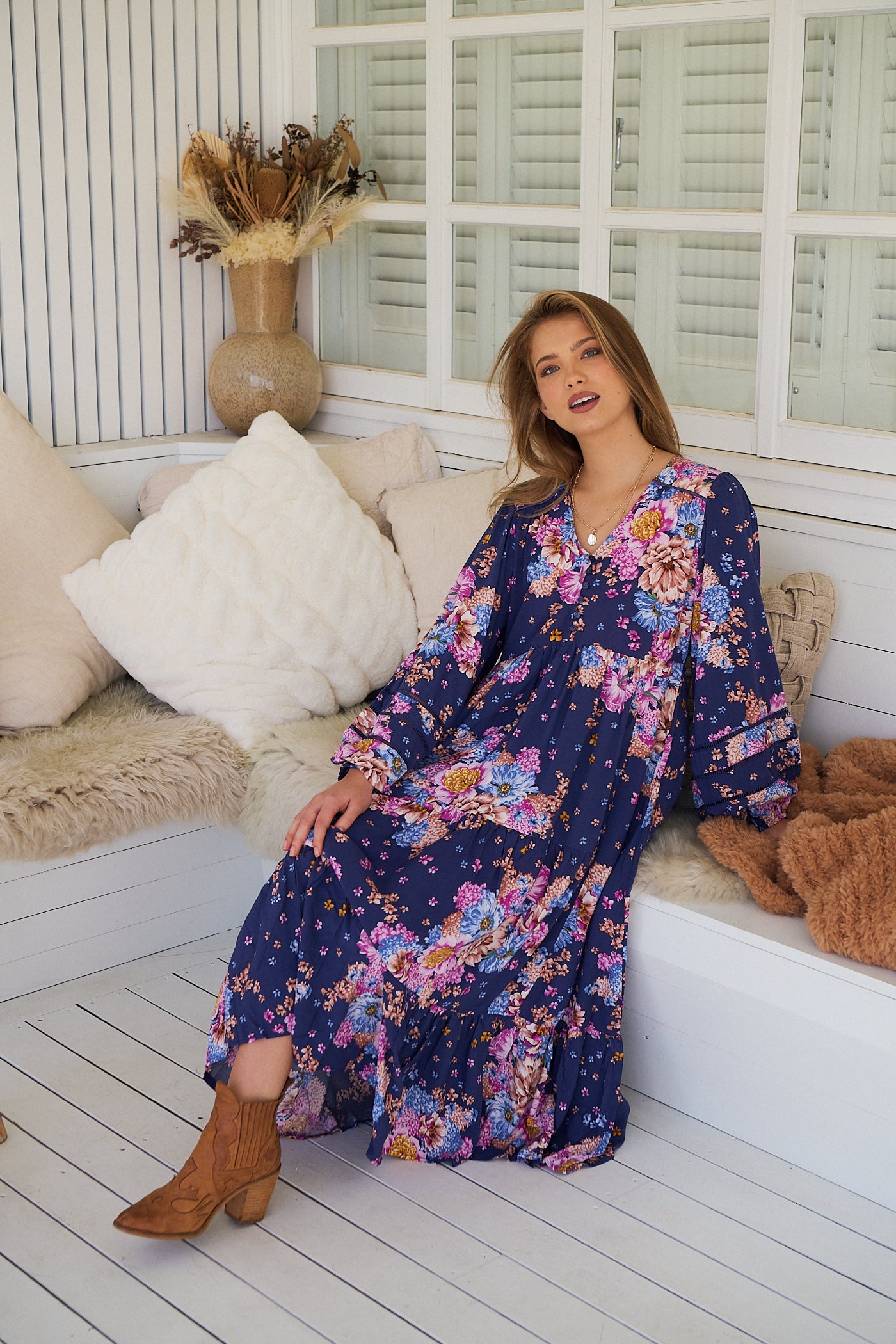 Eve Midi Dress - Wild Whim