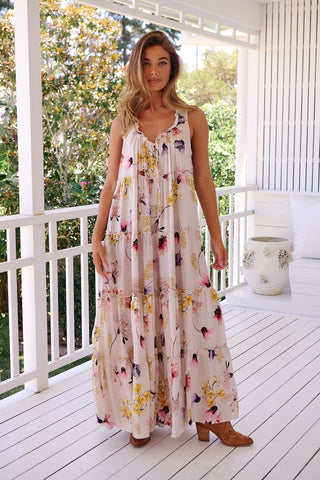 Tessa Maxi Dress - Enchanted Blooms