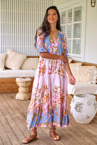 Tessa Maxi Dress - Enchanted Blooms