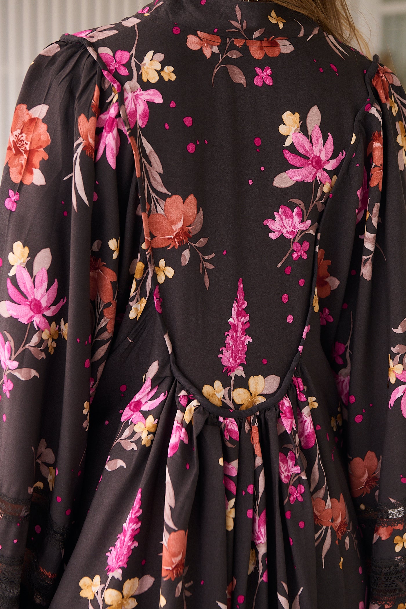 Boheme Midi Dress - Monarch Bloom