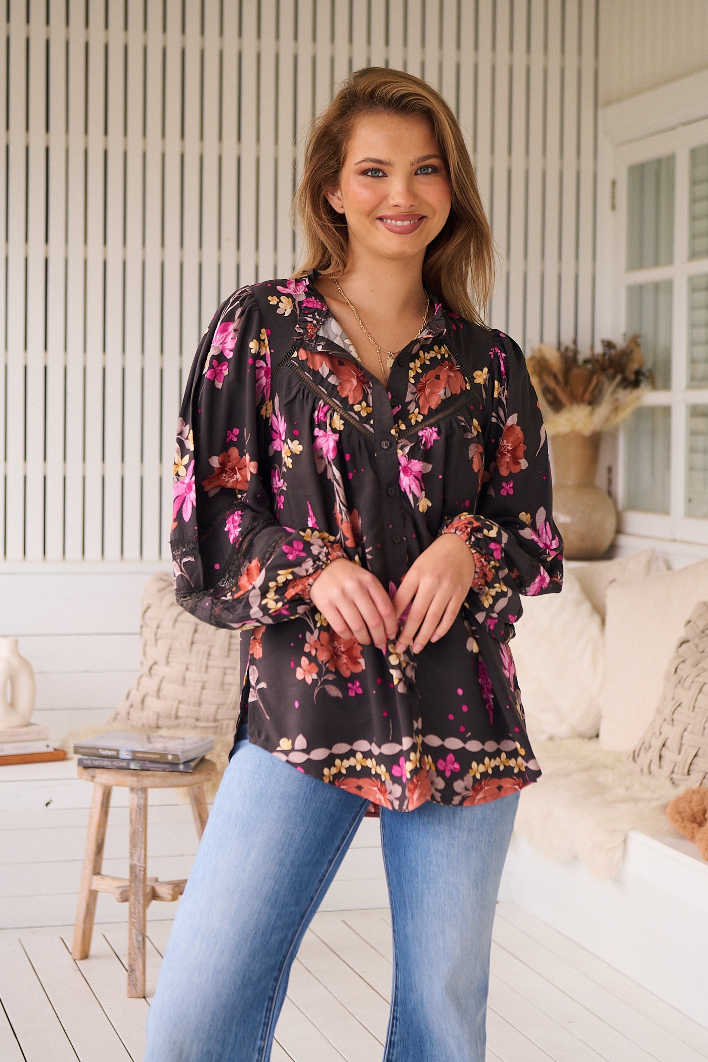 Eliza Blouse – Monarch Bloom