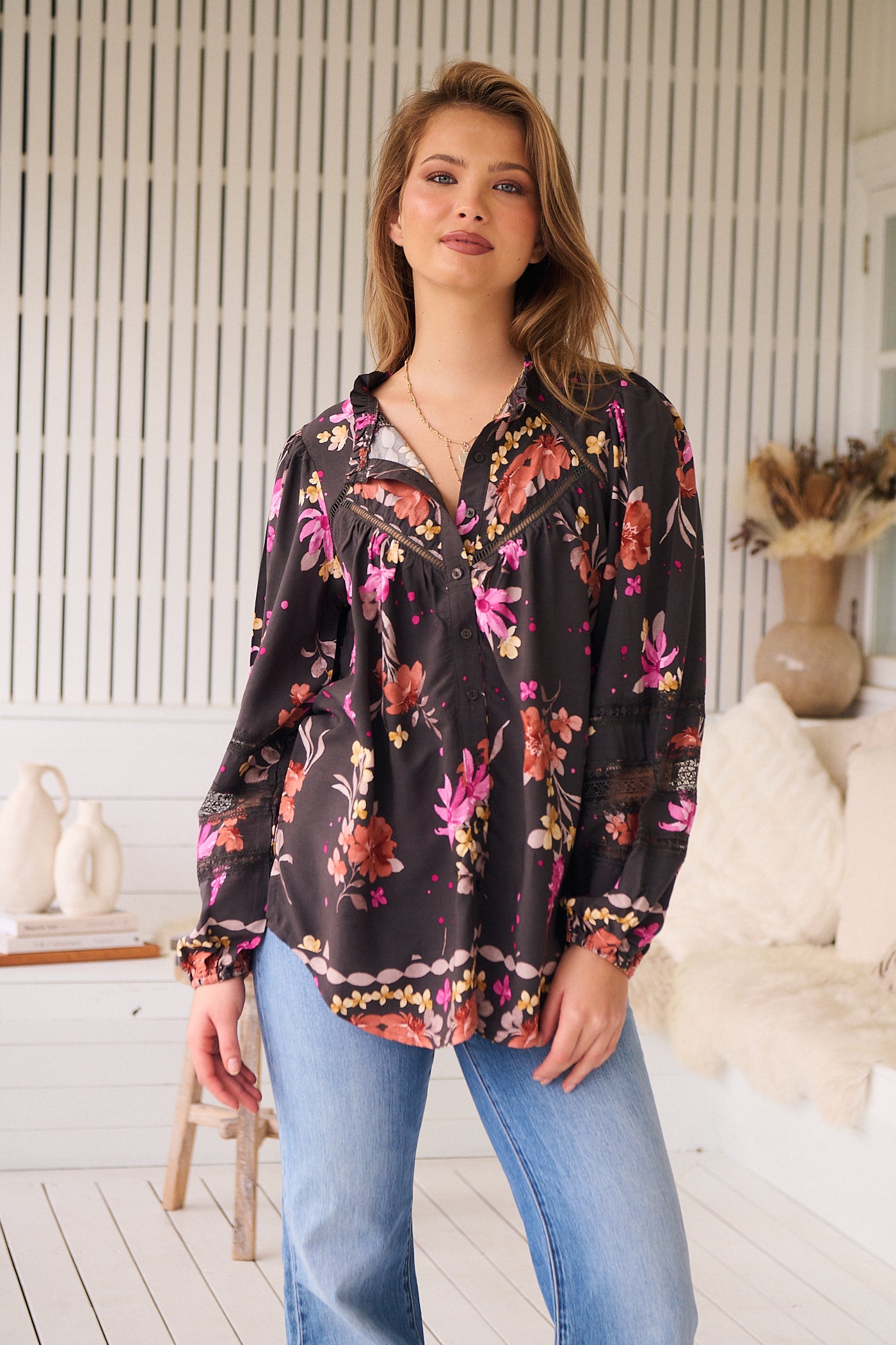 Eliza Blouse – Monarch Bloom
