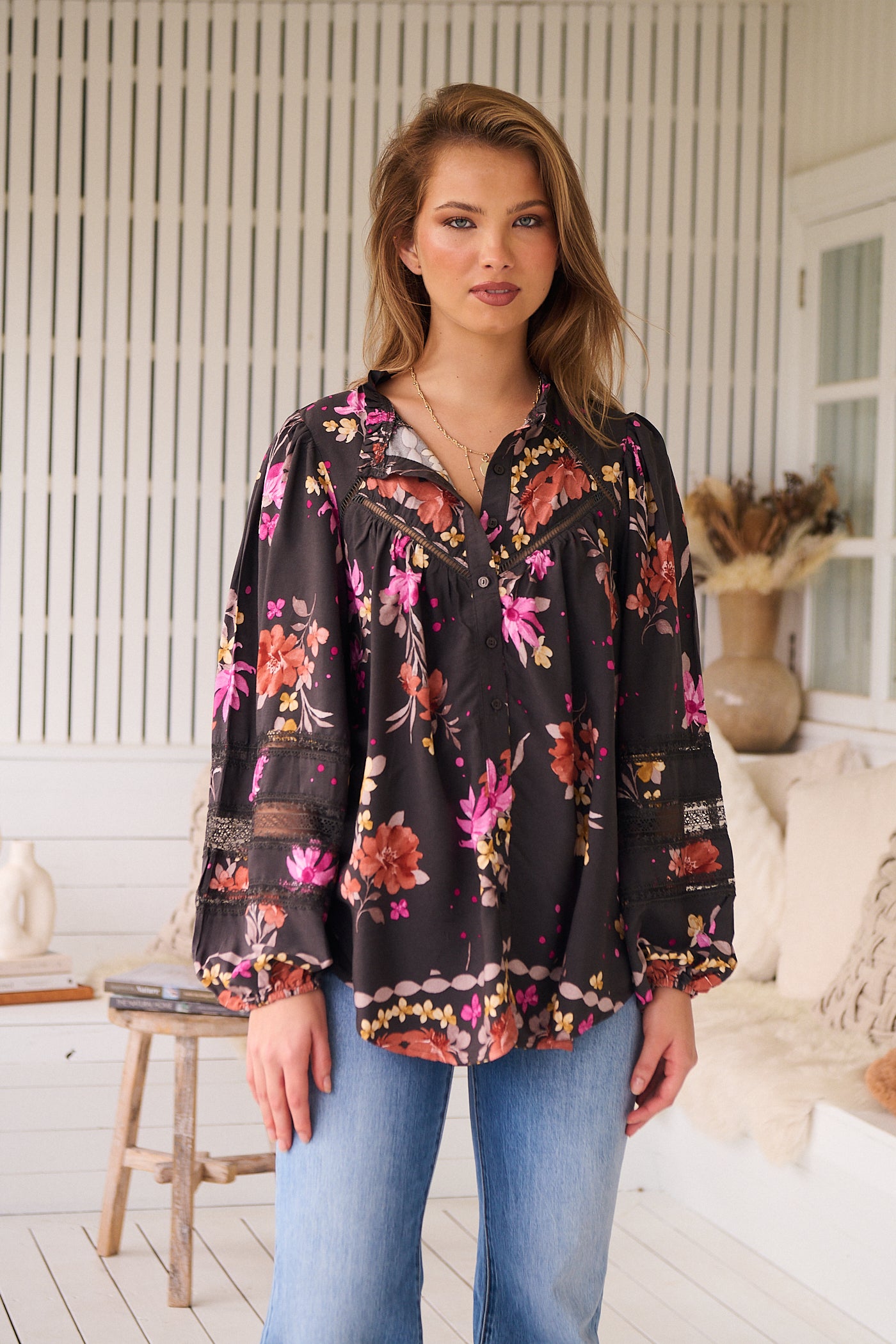 Eliza Blouse – Monarch Bloom