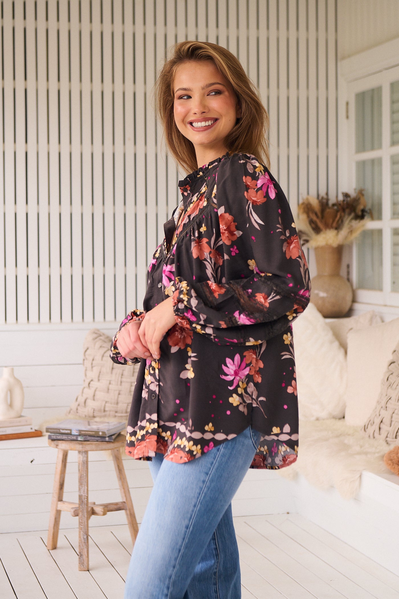 Eliza Blouse – Monarch Bloom