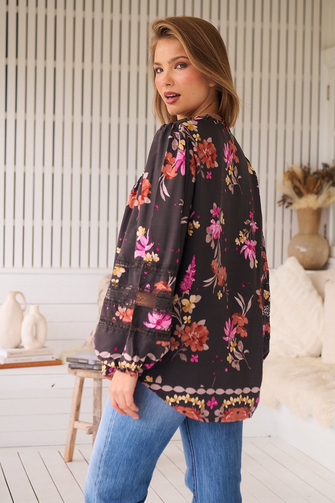 Eliza Blouse – Monarch Bloom