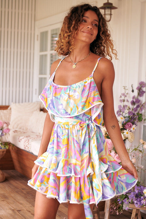 Carlotta Mini Dress - Bahamas