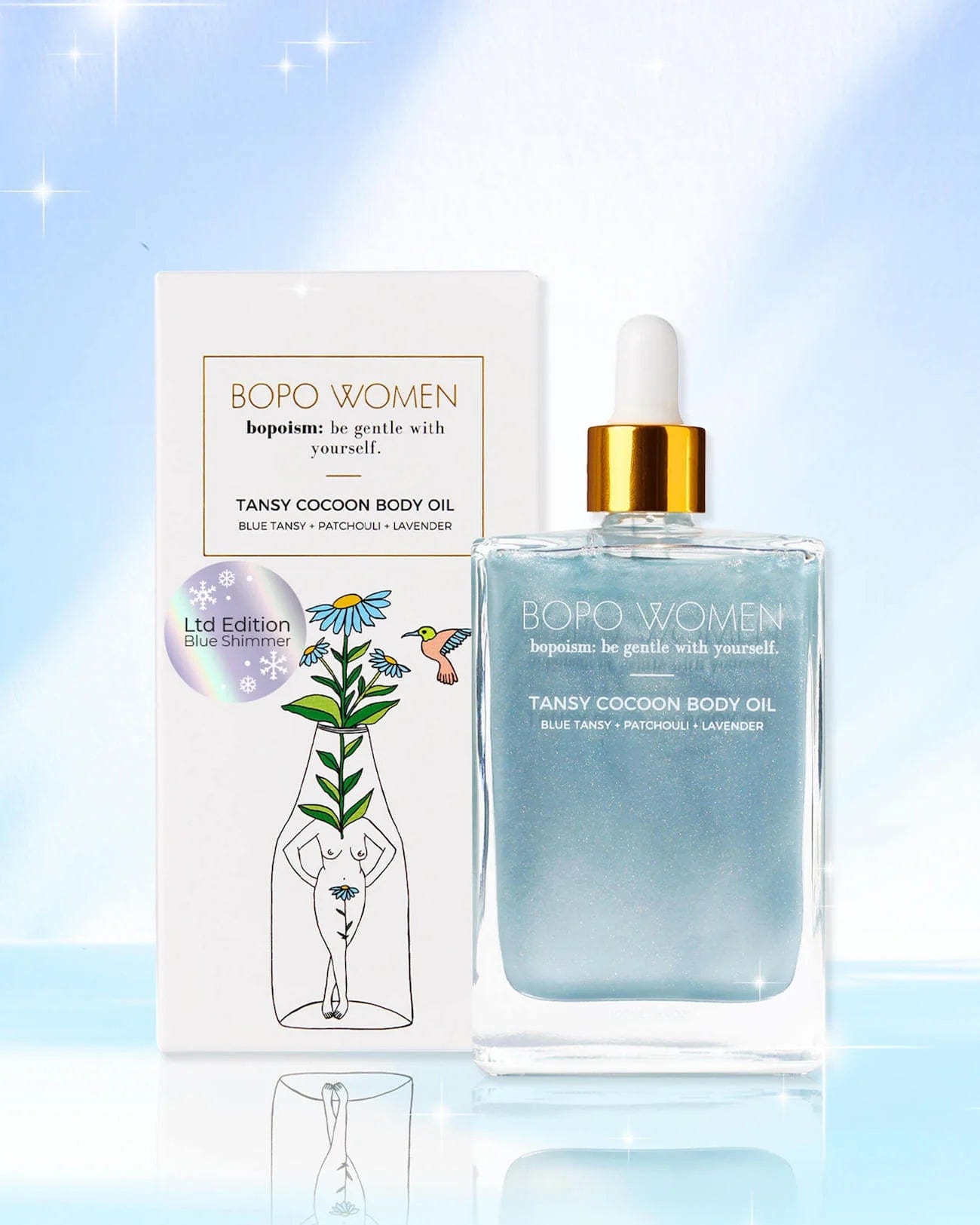 Tansy Cocoon Body Oil (Blue Shimmer)