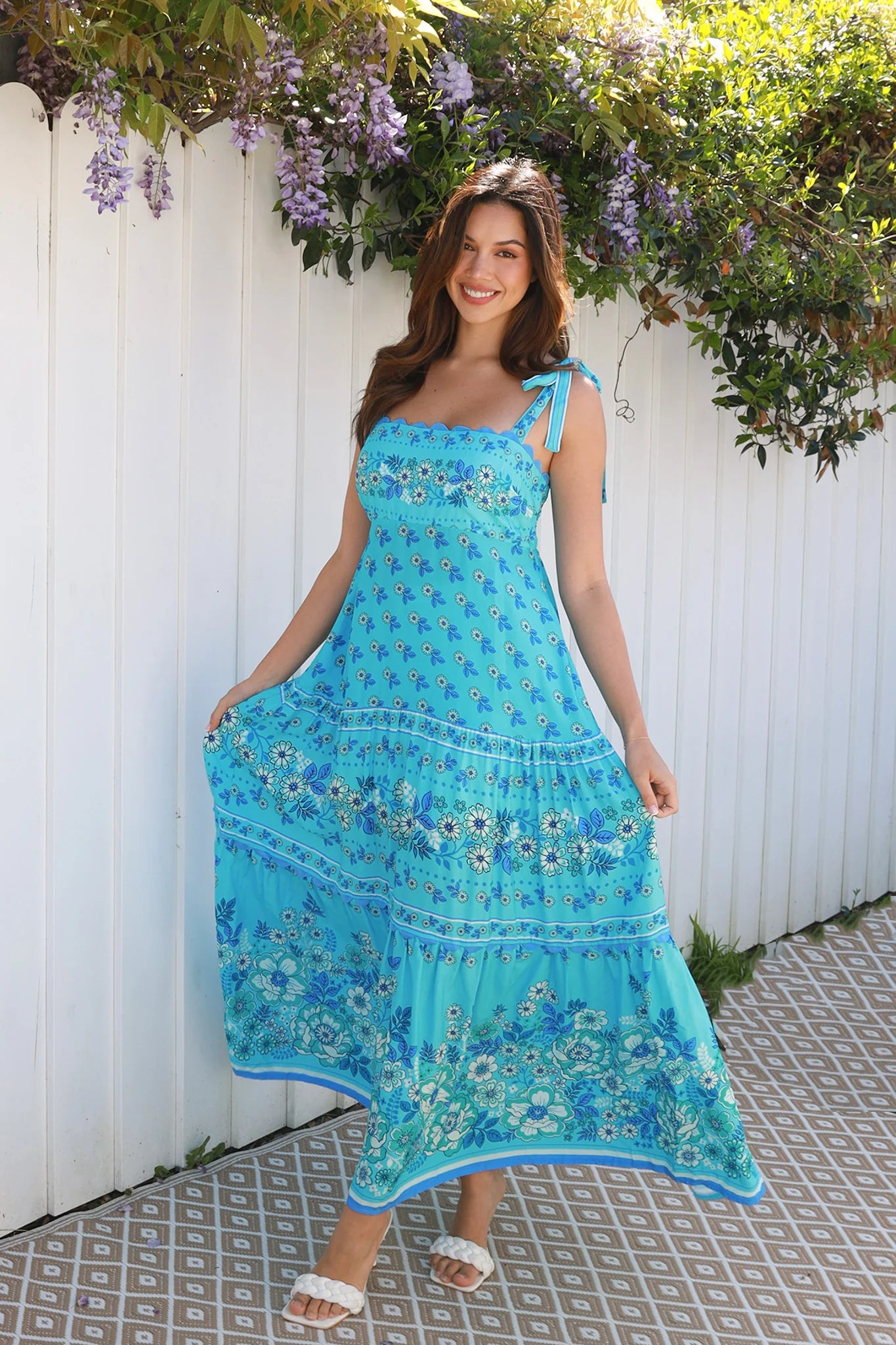 Oakleigh Slip Maxi Dress - Forbidden