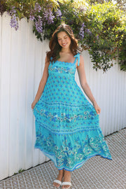 Oakleigh Slip Maxi Dress - Forbidden