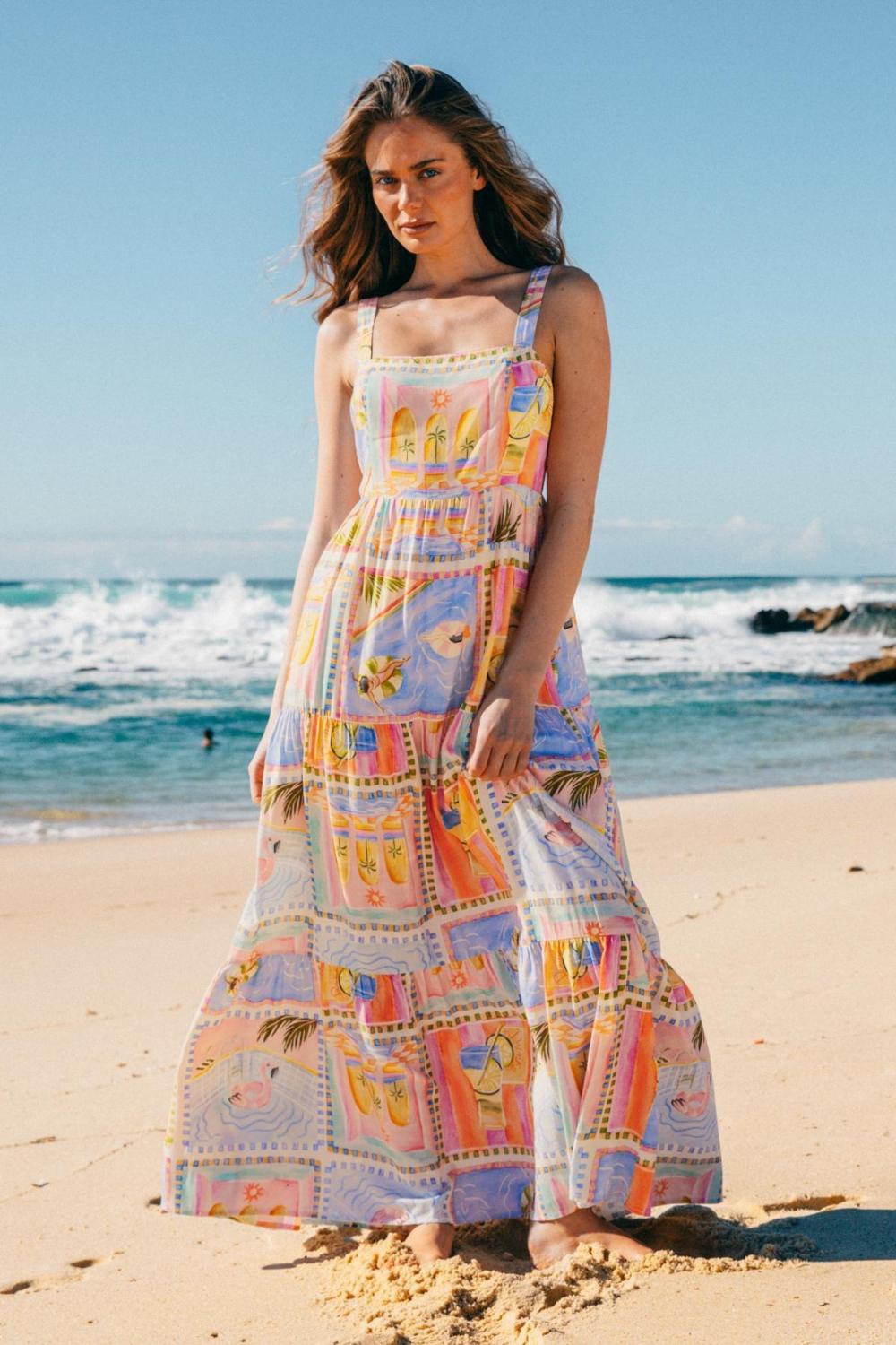 Millie Maxi Dress - Melrose | Ebby & I Boho Maxi Dress for Spring Gypsy And Wolf Millie Maxi Dress - Melrose | Ebby & I Boho Maxi Dress for Spring Gypsy And Wolf