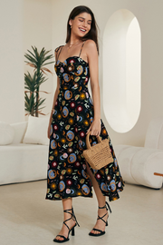 Mystic Midi Dress - Celestial