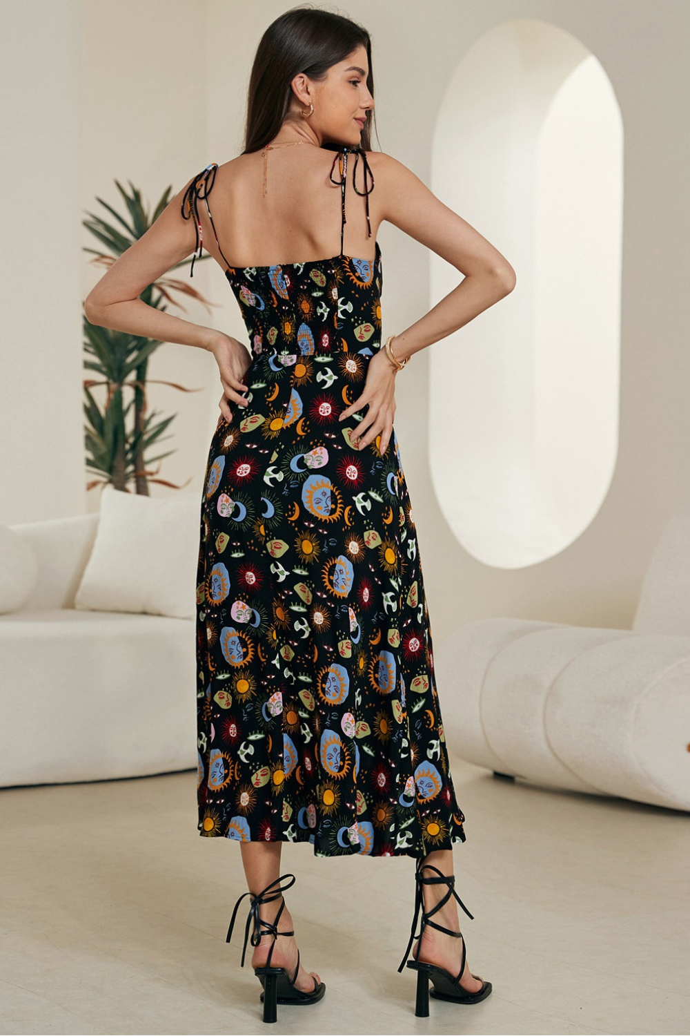 Mystic Midi Dress - Celestial