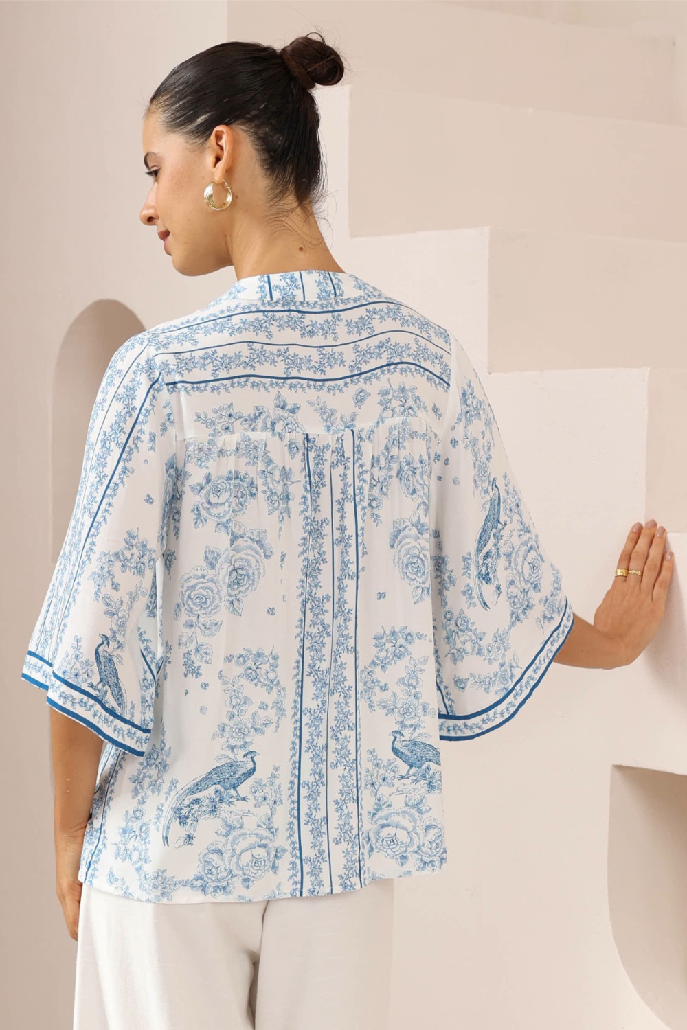 Navaeh Blouse - Blue