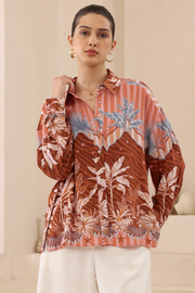 Nova Long Sleeve Shirt - Chocolate