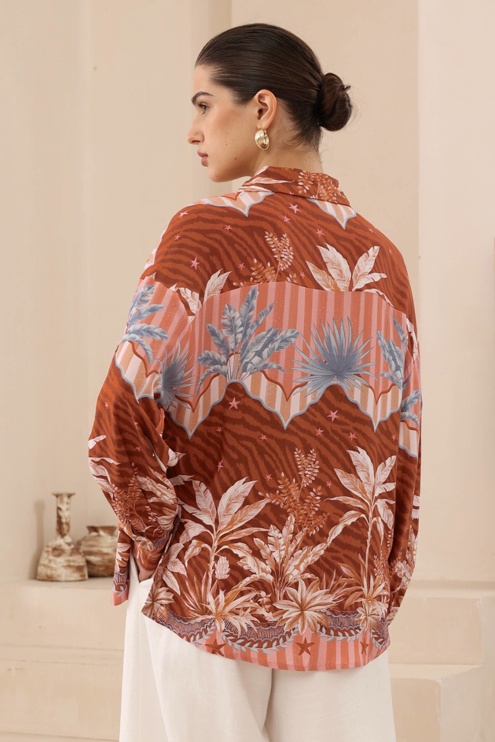 Nova Long Sleeve Shirt - Chocolate