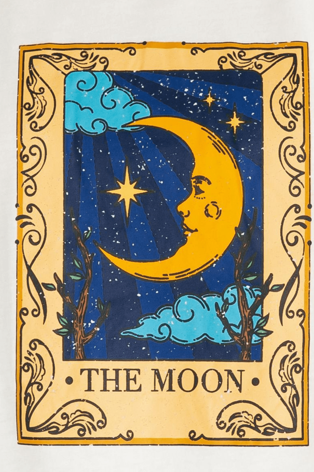 The Moon Graphic Tee - White