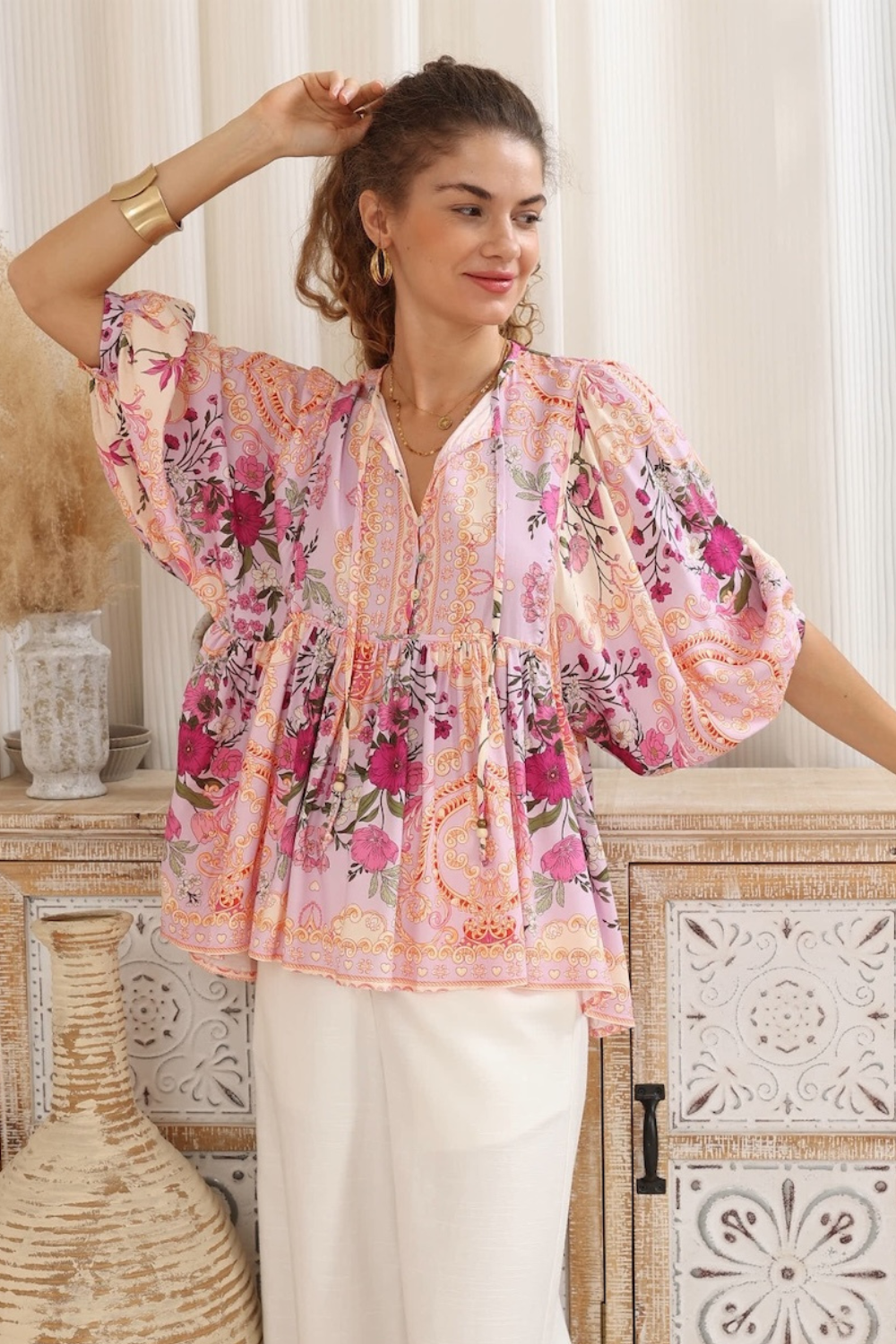 Rosalie Top - Bouquet