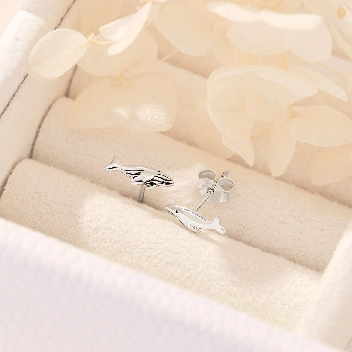 Whale Song Studs