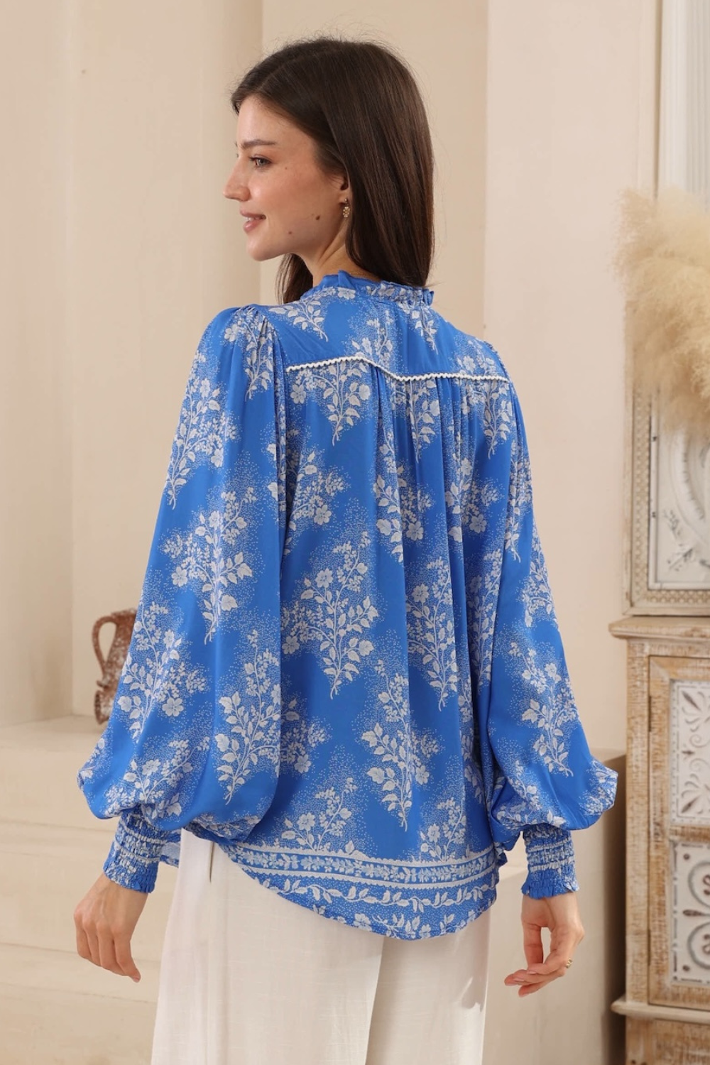 Sabela Blouse - Blue