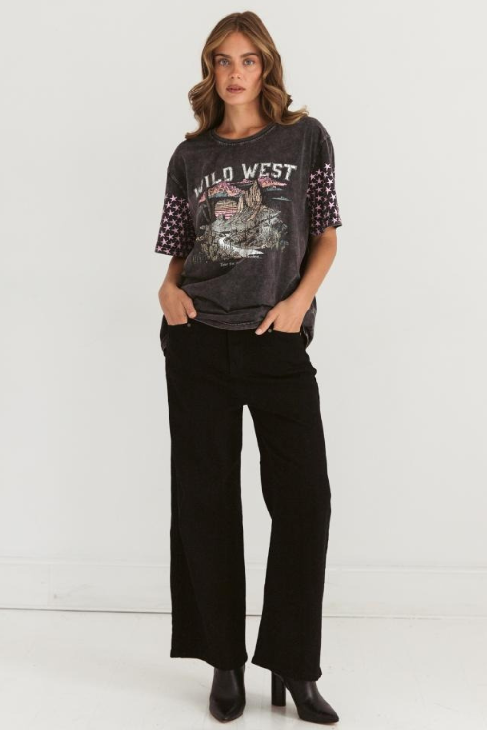 Wild West Tee - Vintage Wash