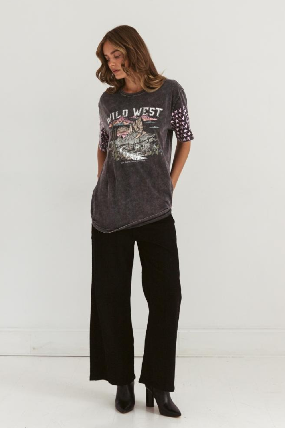 Wild West Tee - Vintage Wash