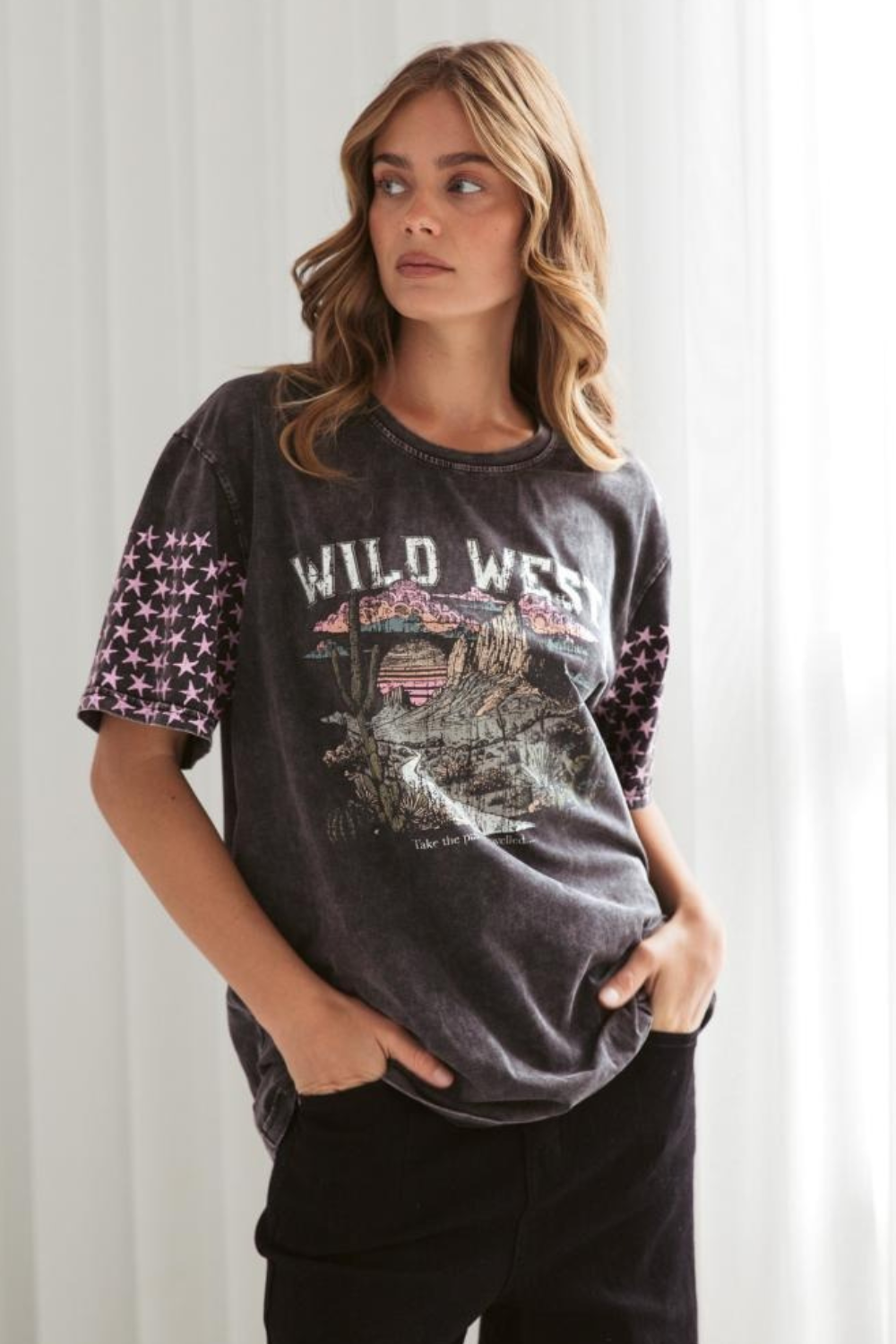 Wild West Tee - Vintage Wash