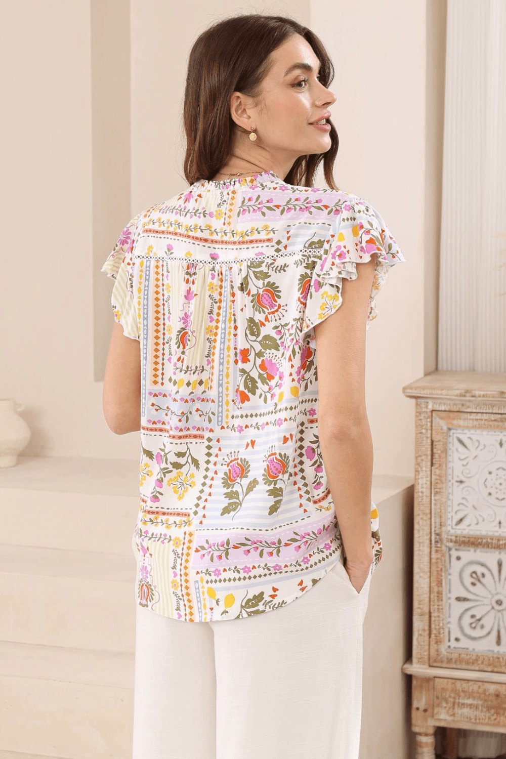 Wildflower Patch Blouse - Bloom