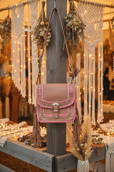 Boho Leather Bags